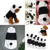 Cozy Panda Transformation Pet Clothing For Dogs And Cats In White