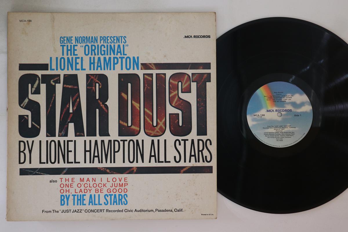

LP Record LIONEL HAMPTON - Original Star Dust MCA198 MCA 1980 US Jazz Used