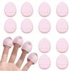12 Pieces Finger Powder Puff Makeup Mini Powder Puff Soft Powder Puff for Foundation Concealer Cosmetic Foundation