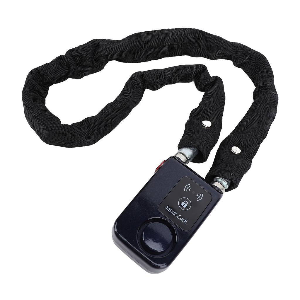 Lucchetto a Catena per Veicoli BT Impermeabile Controllo APP Avviso di Vibrazione Lucchetto Antifurto Intelligente per Biciclette Elettriche Motociclette