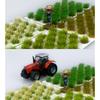 32x Static Grass Model Grass Tufts Rail Way Artificial Grass Miniature Tufts Terrain for Landscape Model Rail Way