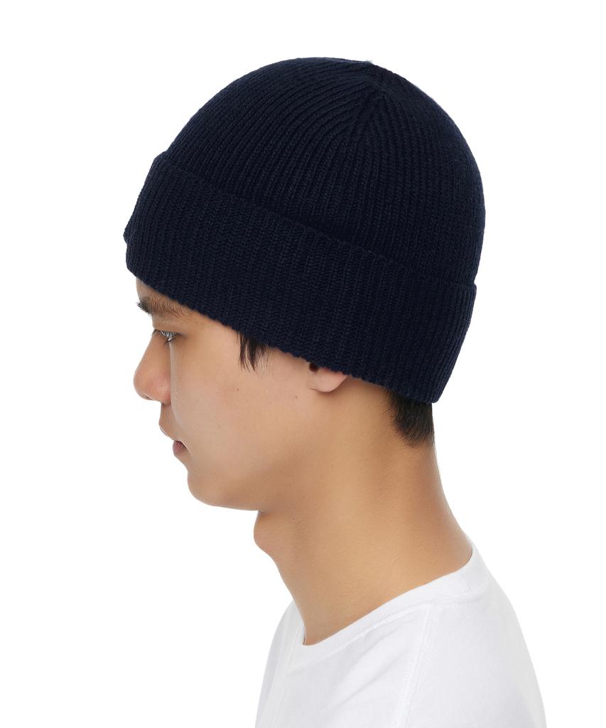 POLO RALPH LAUREN Polo Bare Wool Blend Beanie - Navy