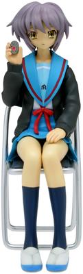 The Melancholy of Haruhi Suzumiya Yuki Nagato Uniform Sitting Version Scale PVC Finished (1/10 Pre-painted Figure)