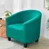 Solid Color Armchair Sofa Cover Relax Stretch Single Seat Bath Tub Club Couch Slipcover for Living Room Elastic Protector Cover