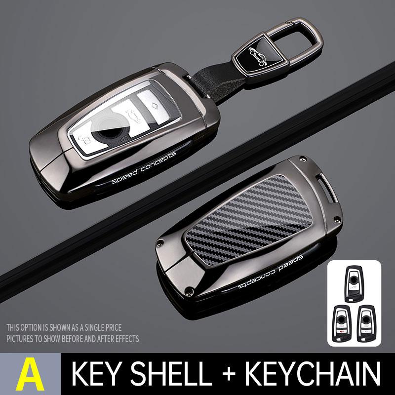 Tpu Zinc Alloy Car Key Case For Bmw 1 3 5 7 Series X1 X3 X4 X5 F10 F15 F16 F20 F30 F18 F25 M3 M4 E34 Keychain Car Accessories