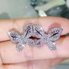 Bridal Jewelry Three-Piece Set Zircon Gold Plated Accessories Earrings Necklace Set Jewelry None