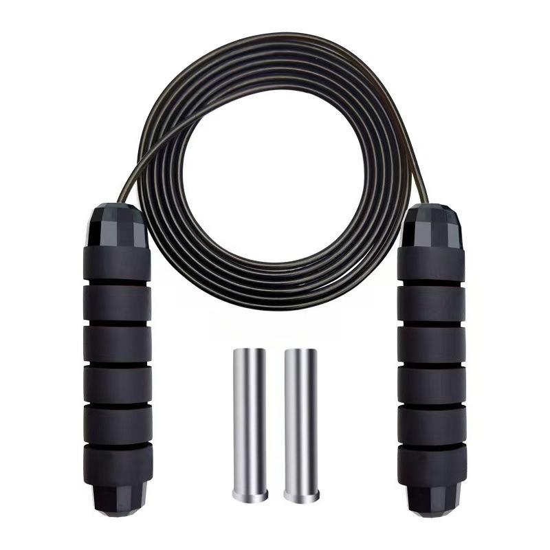 Weighted Steel Wire Jump Rope Smooth  for Students Competitions Workouts Durable Sports Gear for Home Gym Outdoor Activities