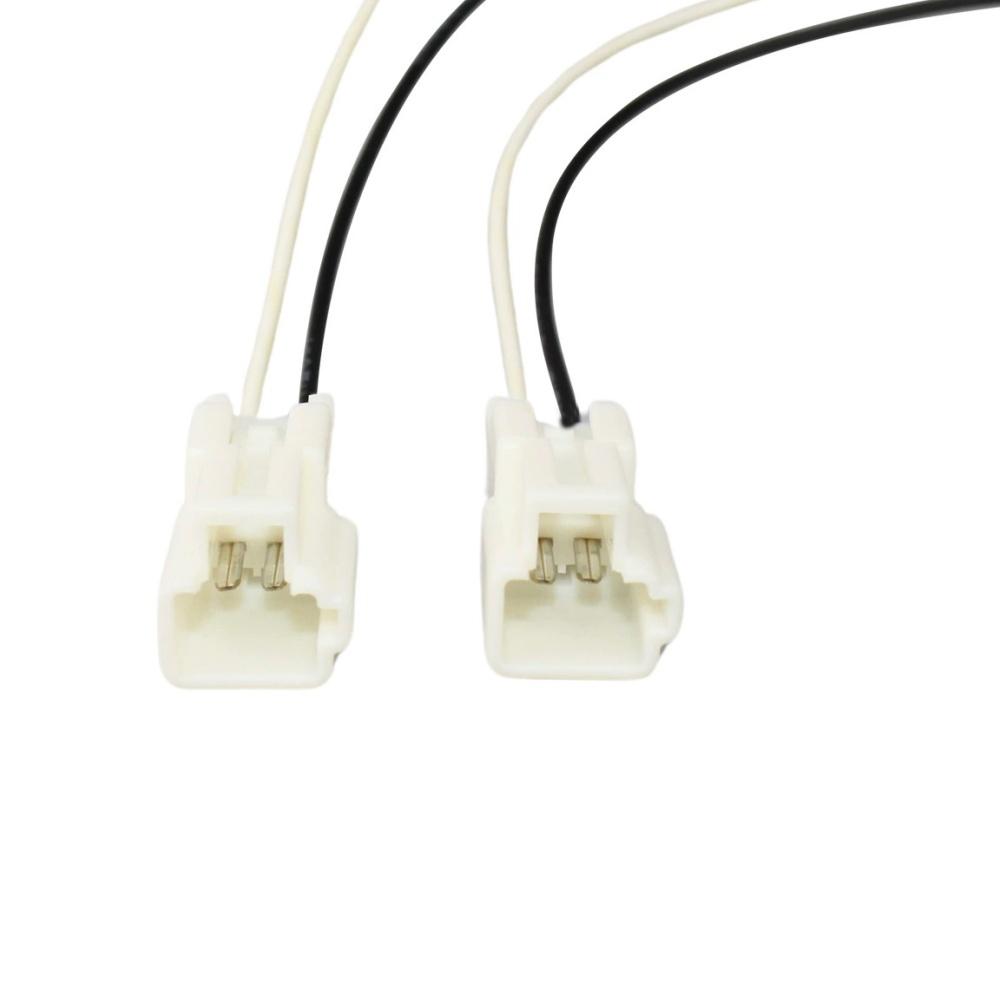 4Pcs Car Door Speaker Wire Harness Adaptor Cable 72-7300 For Kia Hyundai
