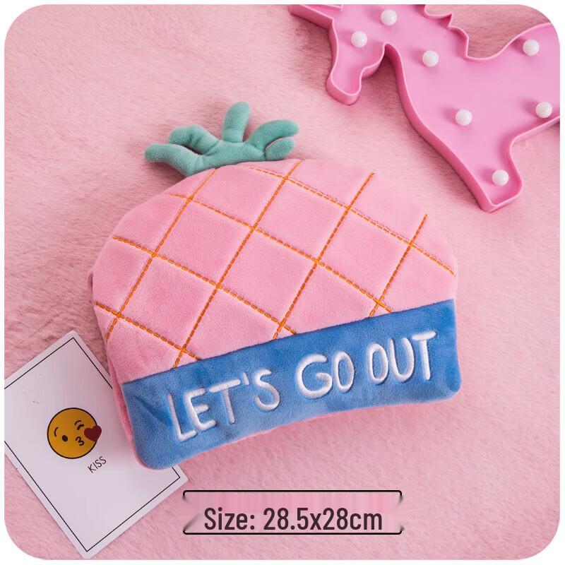 Cartoon Plush Rechargeable Hot Water Bottle Cover