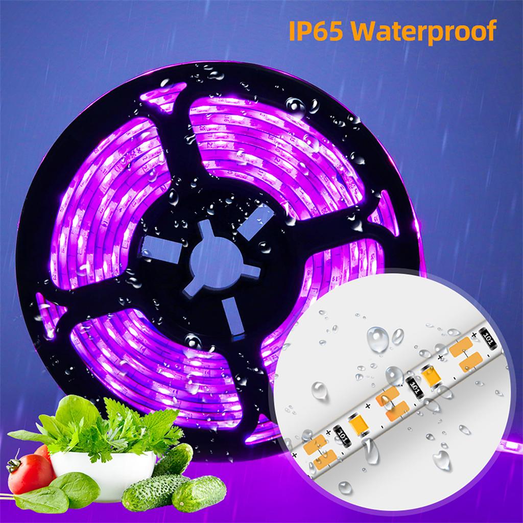 Led Grow Light Strip Full Spectrum Waterproof Dimming Usb Grow Lamp For Indoor Plant Vegetable