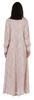 Bimba Printed Long Islamic Dress For Women  S Round Neck Muslim Prayer Robe