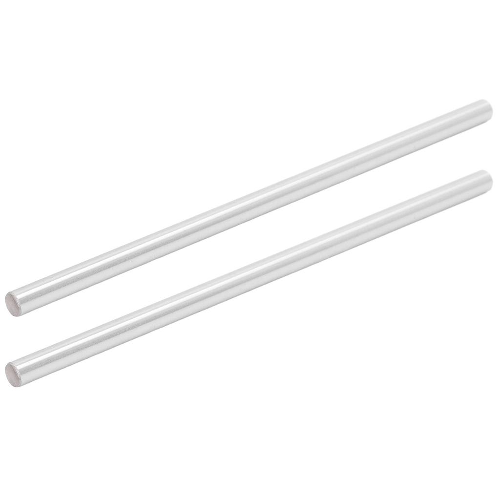 2PCS 8mm Linear Shaft High Accuracy Chrome Plated Steel Motion Guide Cylinder for 3D Priner500mm / 19.7in