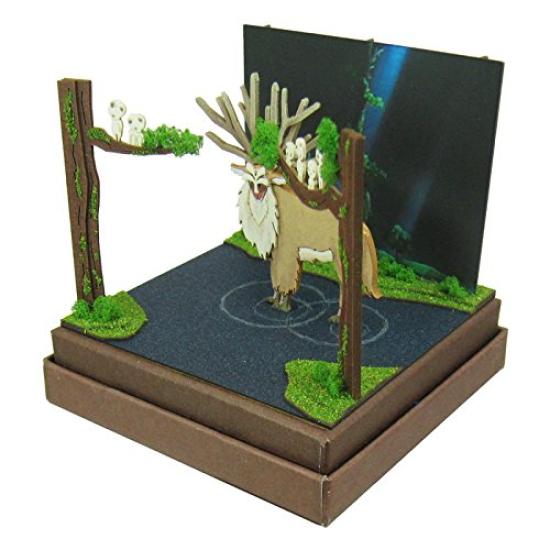 Sankei Riesige Sitzsäcke Studio Ghibli Prinzessin Mononoke Wald des Waldgeistes Papierbasteln Mini Nicht Maßstäblich MP07-43