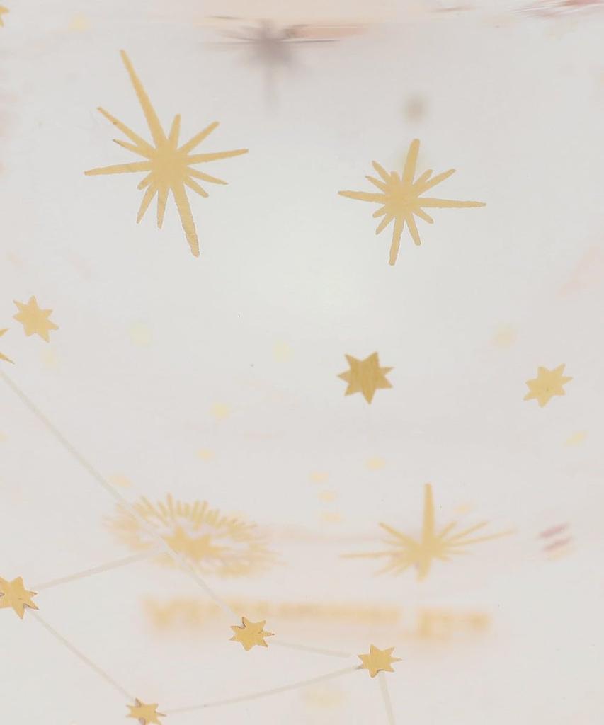 Afternoon Tea Living JN58 Sky Design Heat-Resistant Double-Walled Mug, Clear/Starry