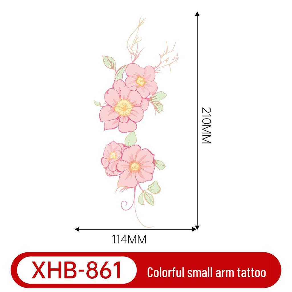 Colorful Butterfly Tattoo: Long-lasting, Waterproof, Semi-permanent Arm Art for a Fresh, Cool Look