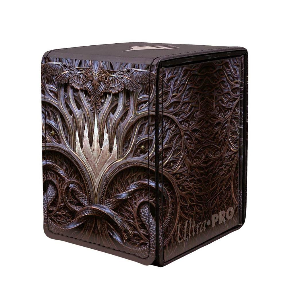 Kaldheim Alcove Flip Magic: The Gathering Features Stylized Planeswalker Symbols