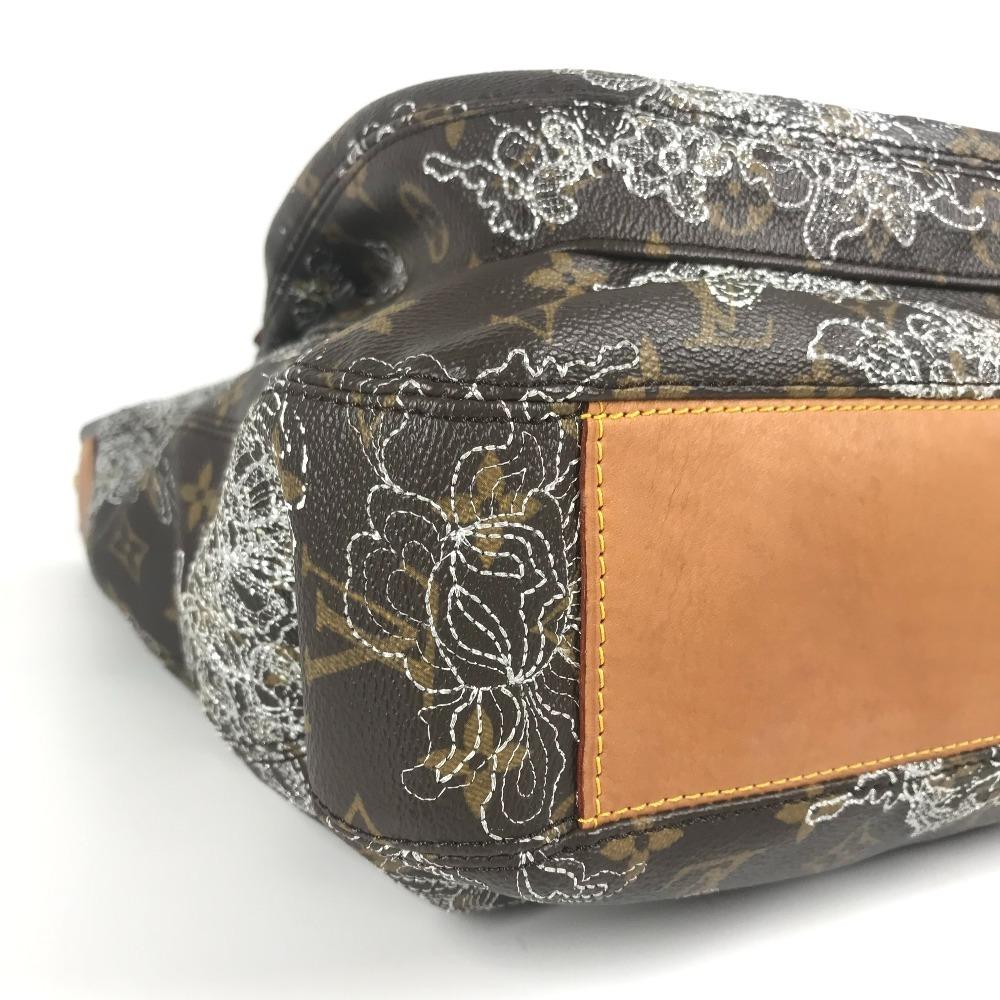 Louis Vuitton M95406 Monogram Dantelle Fersen Shoulder Bag Tote Bag White/Brown