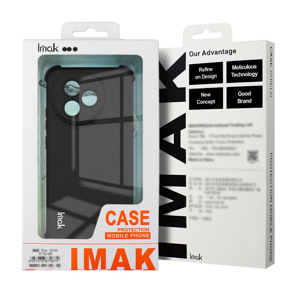 IMAK For Samsung Galaxy S25 FE Case TPU Phone Cover Airbag Shockproof Protection