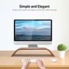 SAMDI Wooden Stand All in one Machine Monitor Laptop Holder Strong Bearing Capacity Stable Wooden Bracket Replacement