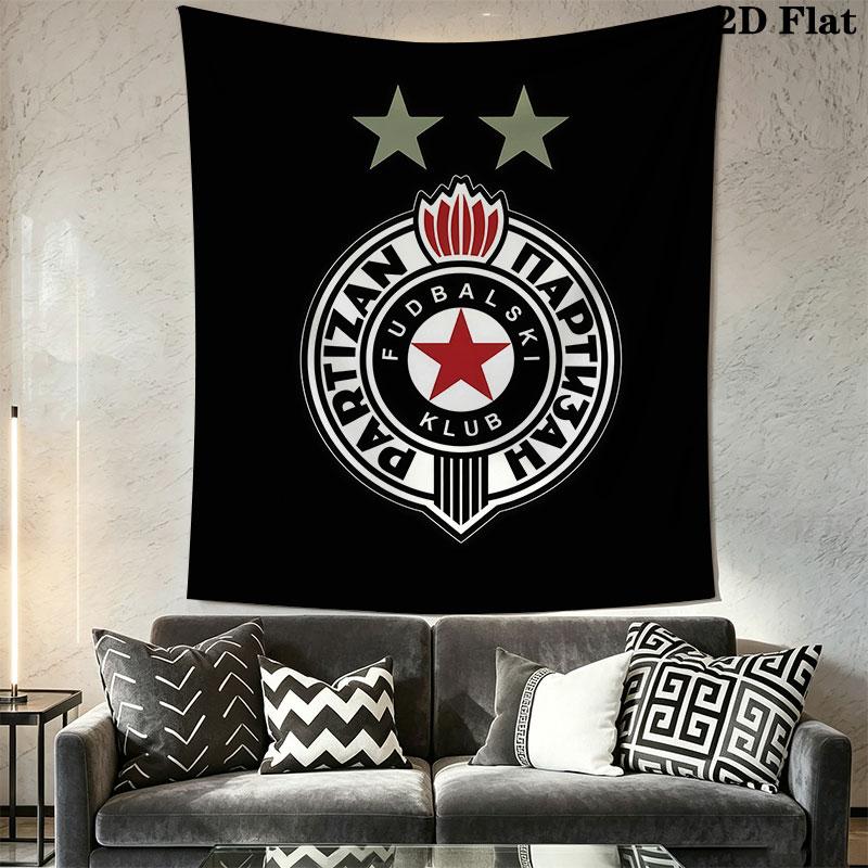 Partizan poster Wall Hanging Printed Fabric Blanket Decorative Tapestries for Bedroom Living Room Home Decor