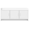 TV Cabinet 102 x 33 x 47 cm White Engineered Wood