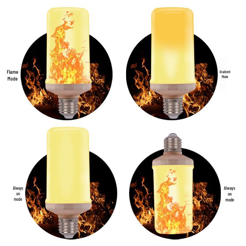 LED-Fackel-Glühbirne mit Schwerkraftsensor für Halloween-Außendekoration