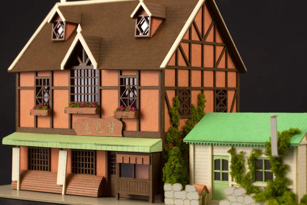 PM Office A Anitecture 03 Is the Order a Rabbit?? Ama Usagi & Sharo's House 1/150 Scale Paper Craft PP086