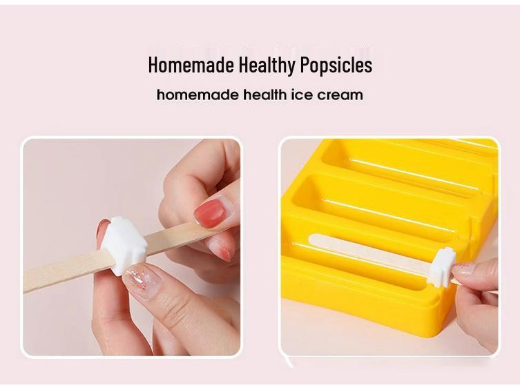 Silikonová miska na led: Forma potravinářské kvality pro domácí led, zmrzlinu a mražené pochoutky