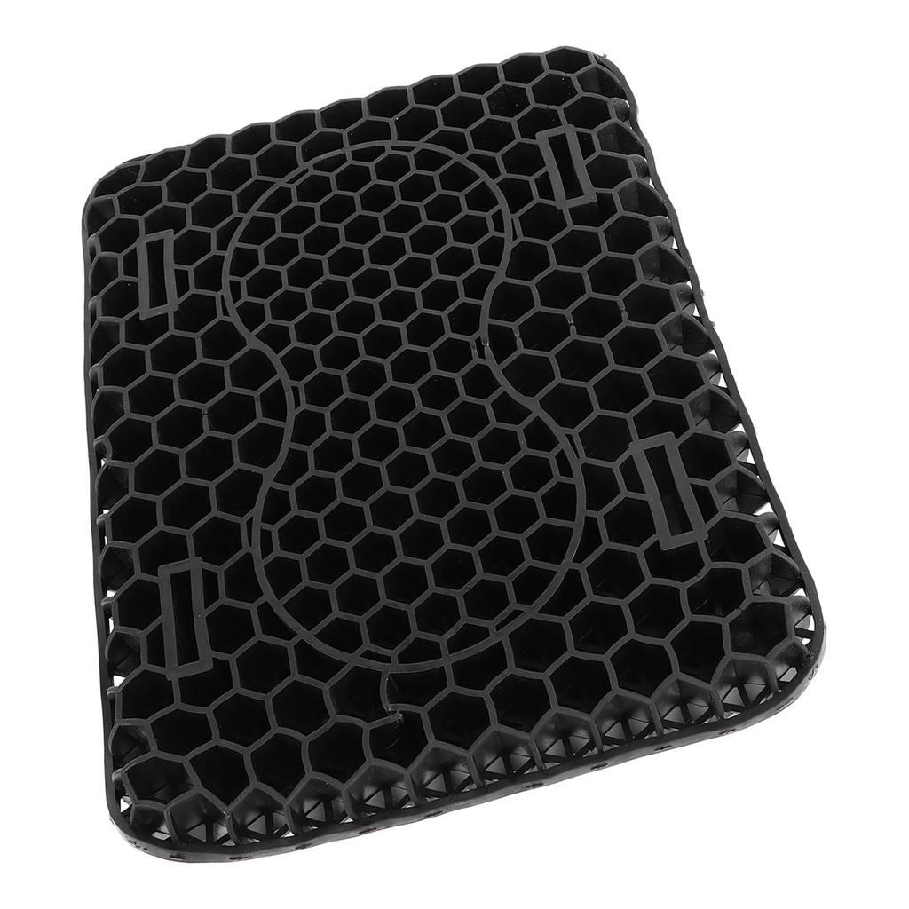 Motorcycle Gel Seat Cushion Comfortable Breathable Shock Absorption Scooter Seat Pad for Long Rides