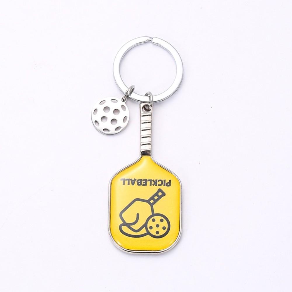 

Fashion Zinc Alloy Pickleball Racket Keychain 3D Detachable Pickleball Key Ring Pickleball Key Holder Bag Accessories