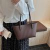 Woven Tote Bag for Women Large Woven Handbag Soft Leather Shoulder Bag Work Shopper Travel Tote Bag with Purse KTB