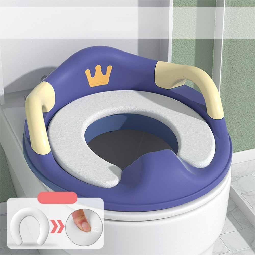 Crown Pattern Children's Toilet Seat Easy To Wash Toilet Seat Gasket for Boys Girls