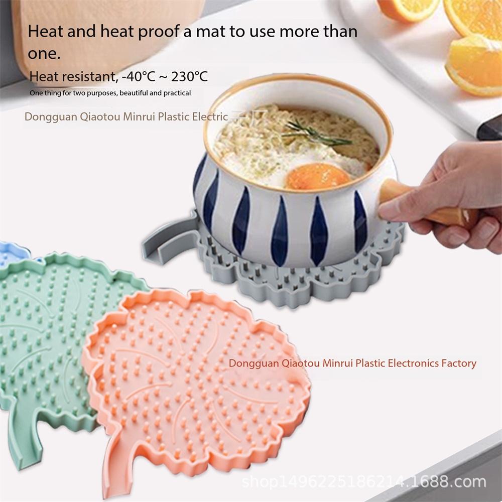 New Silicone Soap Dish with Self-Draining Function, Flower-Shaped Soap Dish, Bathroom Hanging Accessory