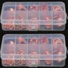 100/200Pcs Brass Washer Gasket Set Seal Flat Ring Assortment Kit Tap Plumbing Irrigation System Spacer Sump Plugs Crush Washers