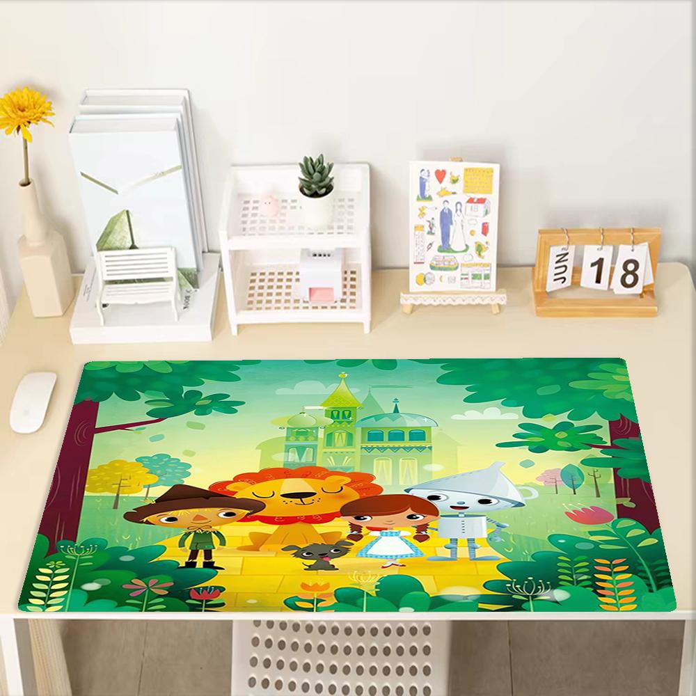Alice im Wunderland Thema Mauspads, Rutschfeste Gummiunterseite, Multifunktionales Büro- & Heimdekor, Perfekt zur Personalisierung des Arbeitsplatzes.