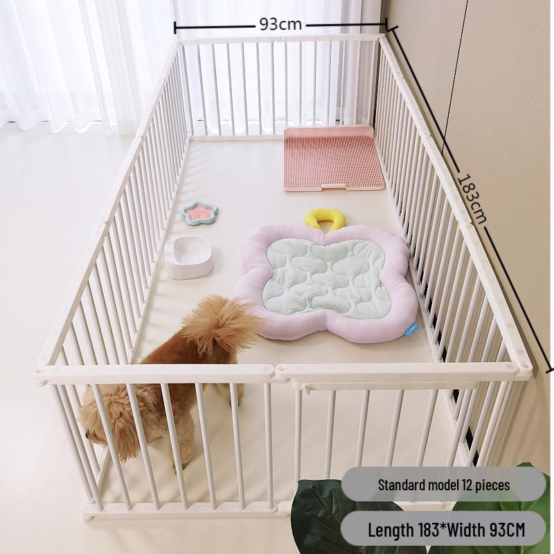 Meng Xiao Bao Indoor Pet Fence & Gate for Small To Medium Dogs and Rabbits
