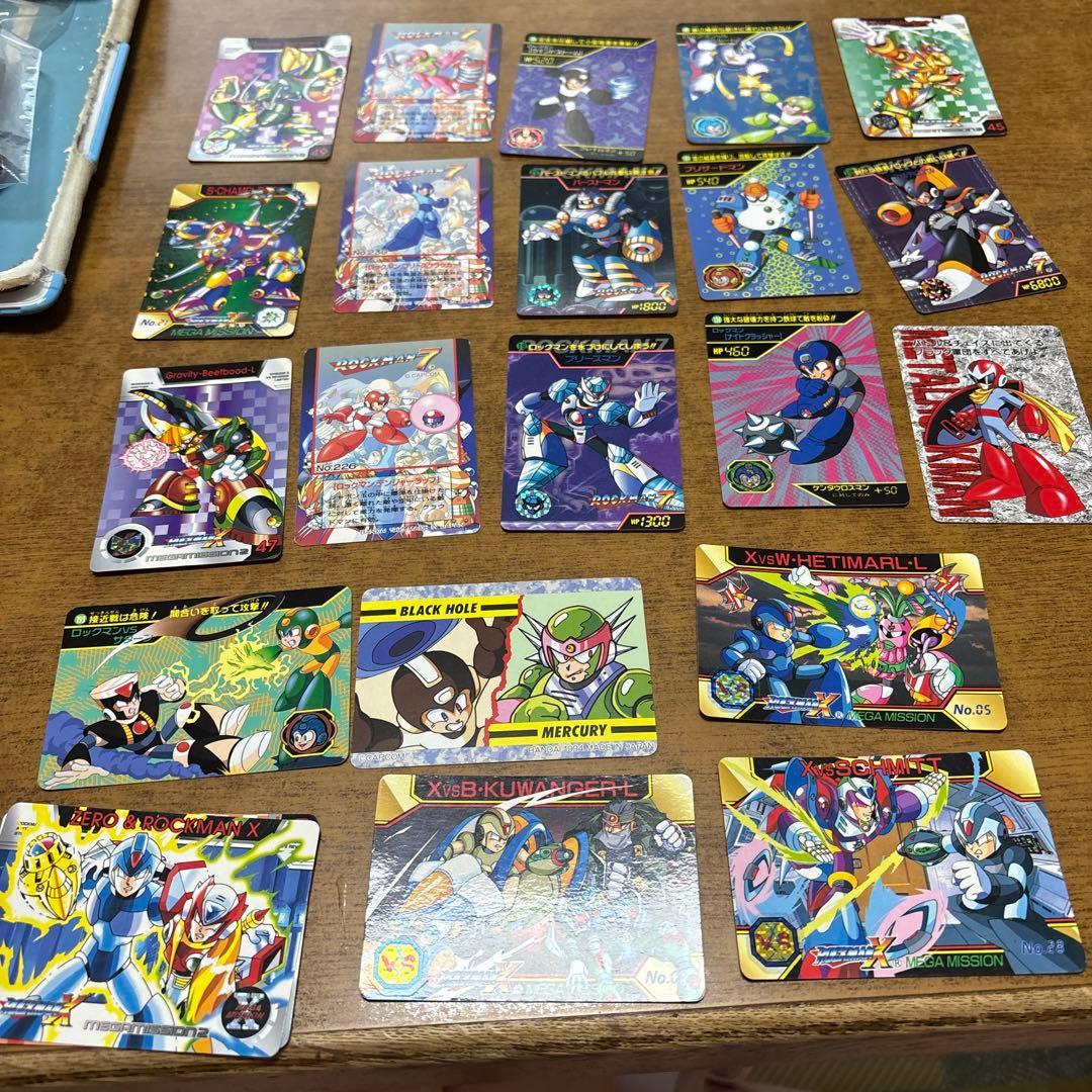 At that time Rockman 7 44 cards all together