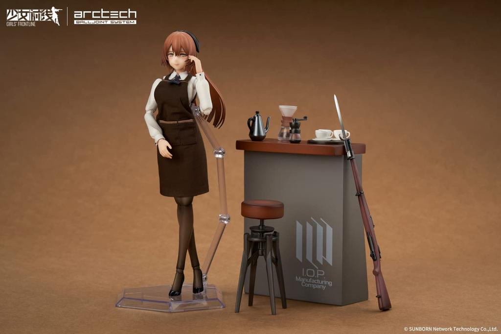 APEX ARCTECH Series Quietly Enjoyable and Rich Time Scale PVC ABS Painted Movable Figure "Dolls' Frontline" Springfield Ver. 1/8 &