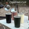Anti-corrosion Hiking Gear Stackable Cup Wear-resistant Outdoor Coffee Cup Camping Cups  Camping