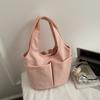 Lightweight Multi-Pocket Nyl Handbags for Women Simple Solid Color Ladies Lunch Box Versatile Female Casual Travel Tote Bag