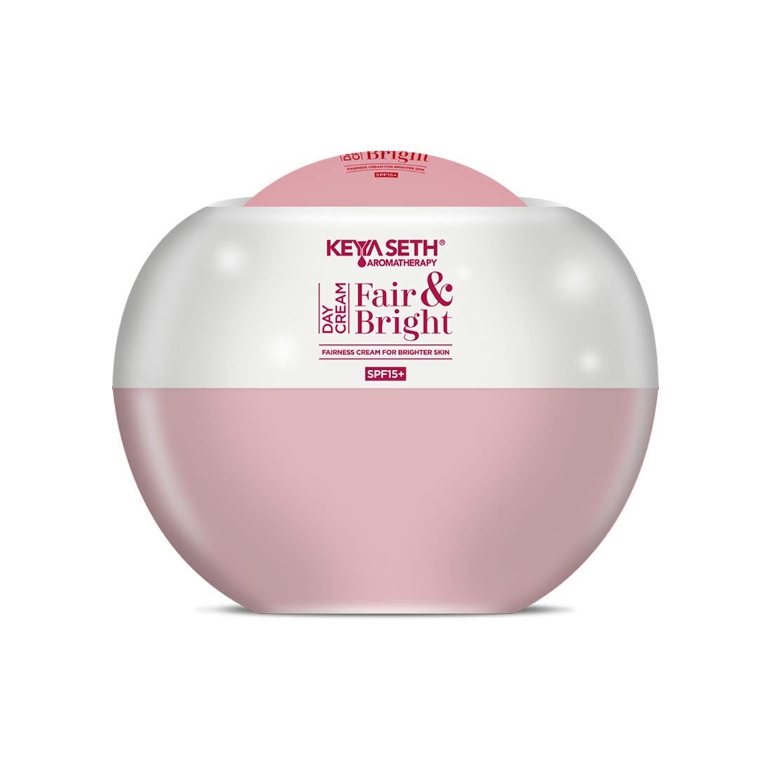 KEYA SETH AROMATHERAPY Fair & Bright Day Cream Skin Whitening Brightening Nourishing natural & Anti Spot Fairness Moisturizer SPF 15 Enriched with