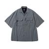 MOIF [Ss24]Hiker Half Shirt / Steel Gray