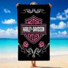 Asciugamano da Spiaggia in Microfibra Quick Dry Harley-Davidson Morbido Assorbente Resistente alla Sabbia per Spiaggia Piscina Viaggio Estate