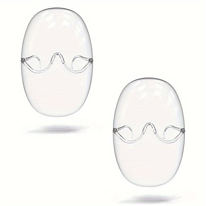 

2pcs High Definition Transparent Face Shield | Suitable for Nail Art, Kitchen, Outdoor Use 2pcs