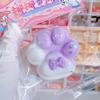 Cat Paw Squeeze Toy Slow Rebound Soft TPR Stress Anxiety Relief Portable Kids Teens Adults Colorful Pet Paw Squishes Sensory Fidget Toy