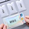 RFID Anti-Demagnetization Card Holder - Anti-Theft Aluminum Foil ID & Credit Card Shielding Cover