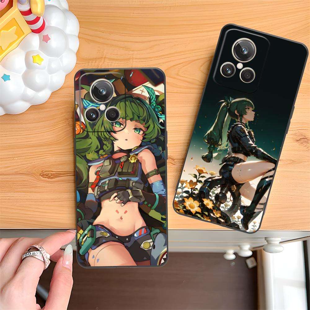 Zenless Zone Zero QingYi Phone Case for Realme 15 14 13 12 11 10 9 Pro Plus T i Lite 5G Colorful Printing Cover Cover Smartphone