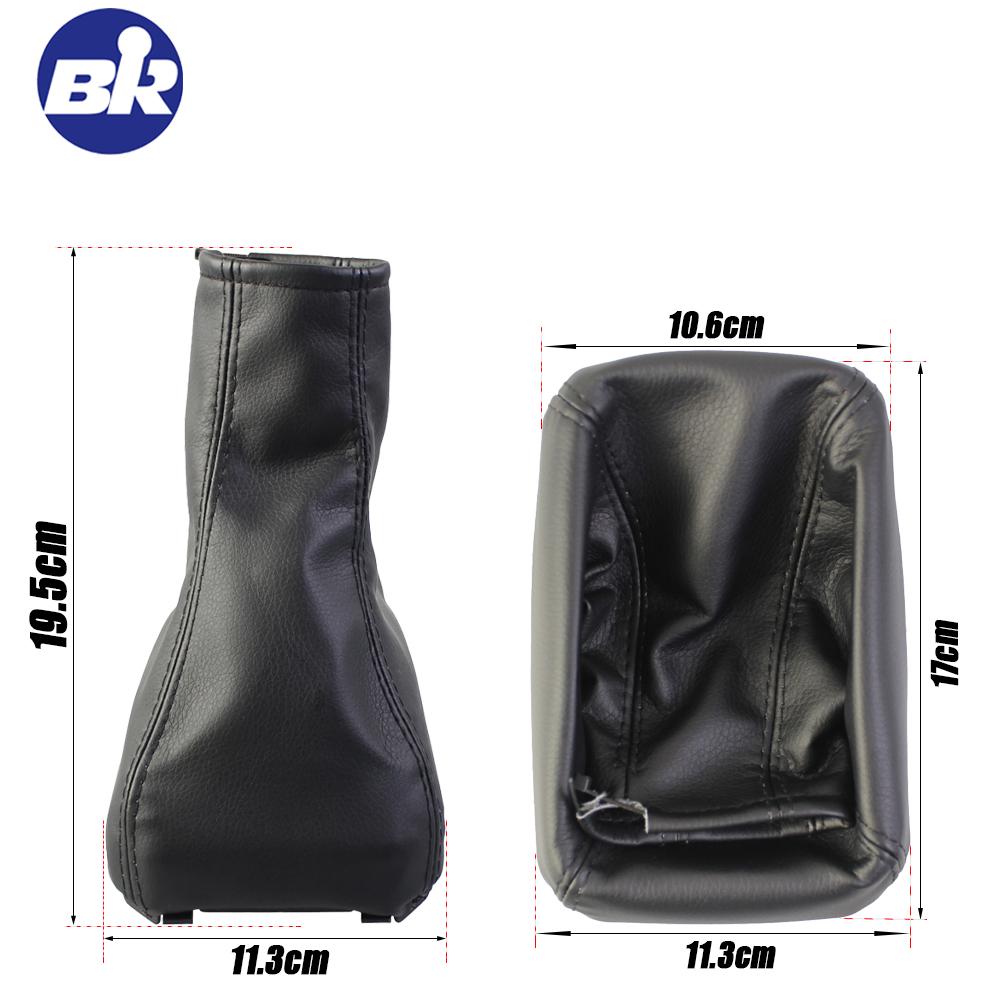 New Car Dust Cover Gear Shift Knob Leather Boot Cover For Opel Astra F Gear Shift Knob Leather Dustproof Shifter Boot Cover