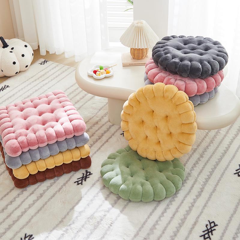 Large Biscuit Futon Tatami Cushion: Comfortable Floor and Chair Pad for Long Sitting Sessions