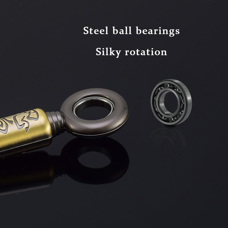 3 Styles Namikaze Minato Weapon 23cm/9.84inch Rotatable The Art of Flying Thunder God Kunai Metal Craft Model Turn Ninja Toys